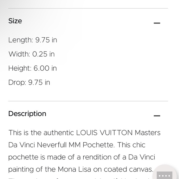 Louis Vuitton X Jeff Koons Masters Da Vinci Pochette - Picture 5 of 6